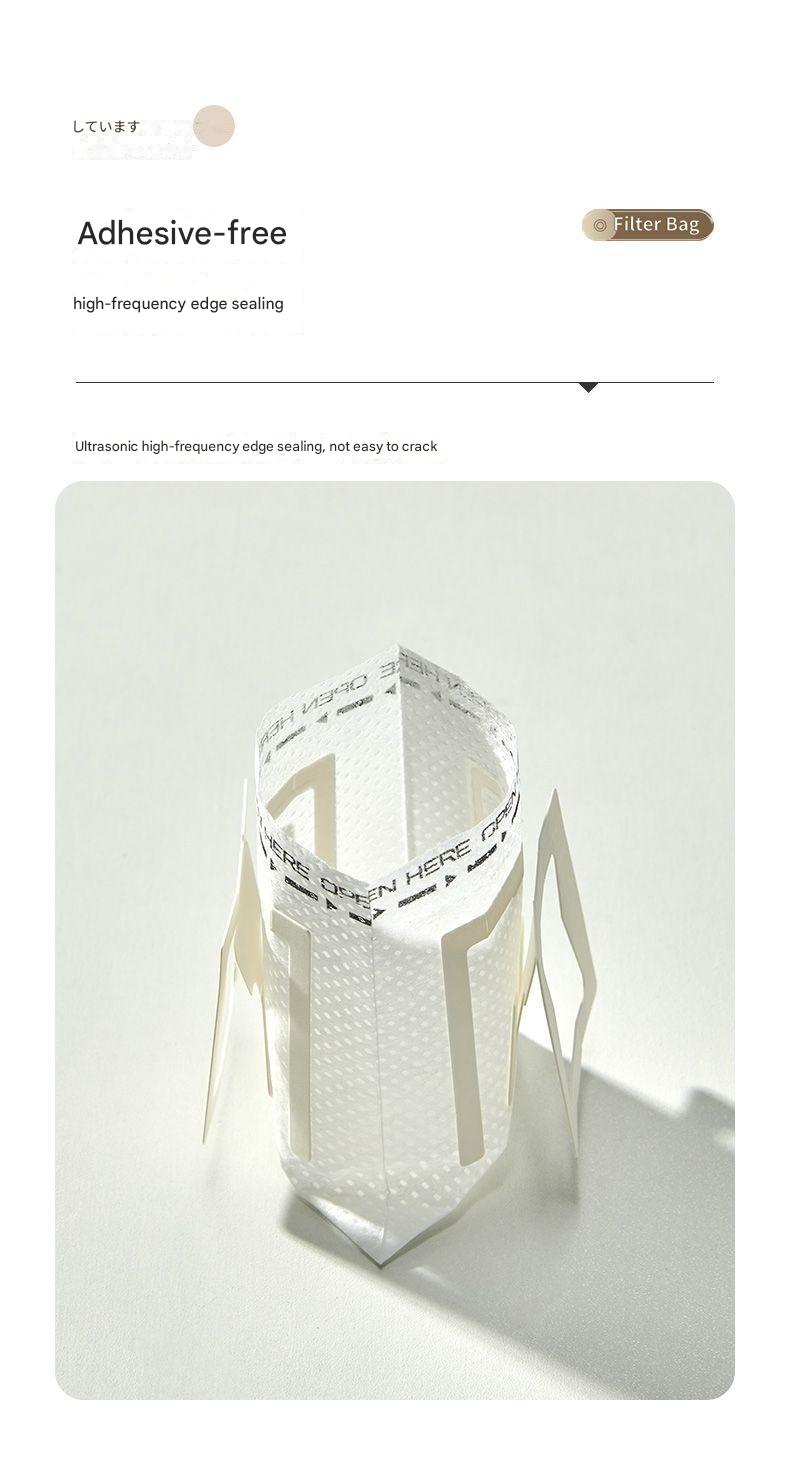 Disposable Coffee Filter Bags Pour-Over Coffee Grounds Filter Paper Imported Drip Coffee Filter Bags Coffee Filter Paper Drip Filter Paper