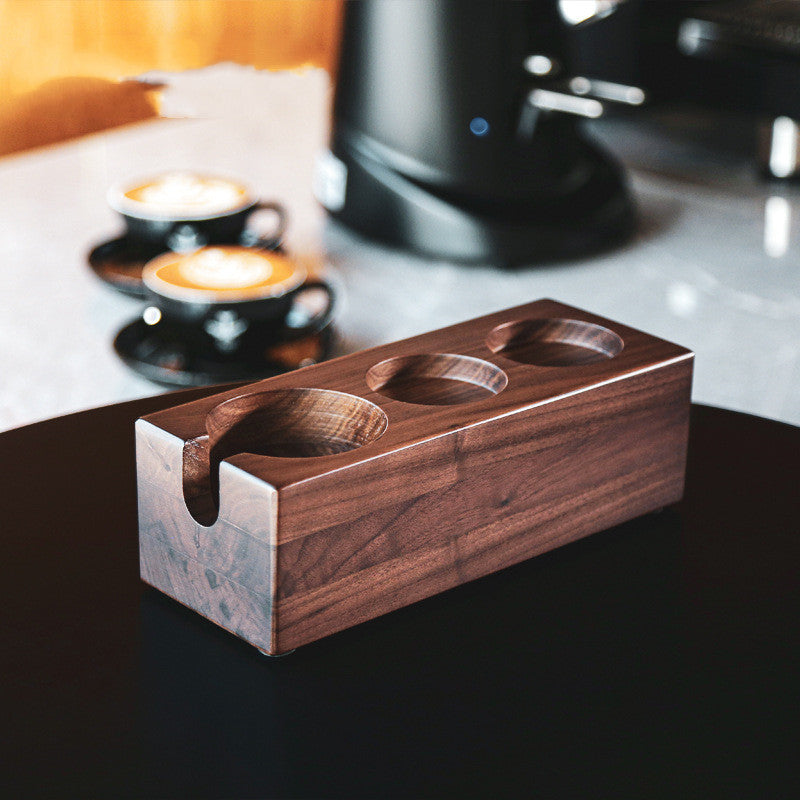Wooden Handle Rack Coffee Accessories