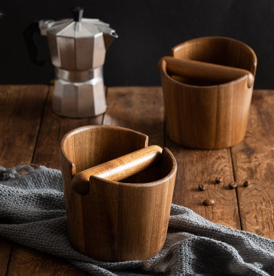 Mini Bar Coffee Grounds Storage Slag Powder Bucket