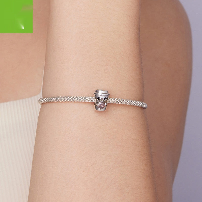 Design Love Coffee Cup Bead Accessories