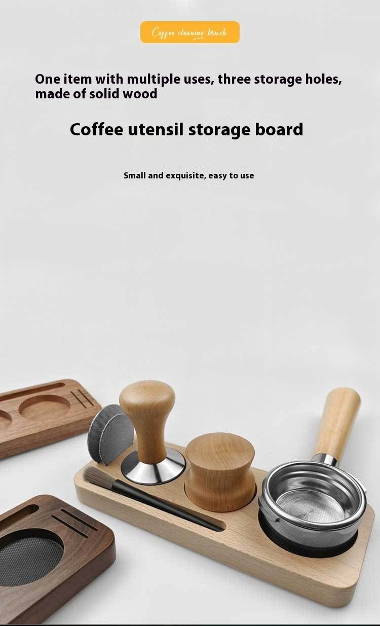 Modern Minimalist Solid Wood Coffee Coffee Distributor Storage Board