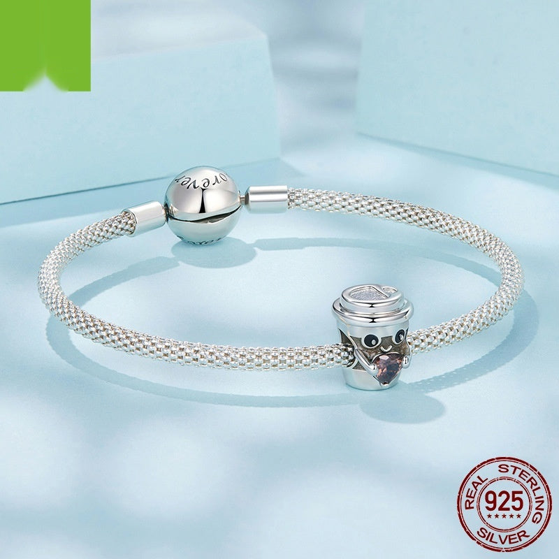 Design Love Coffee Cup Bead Accessories