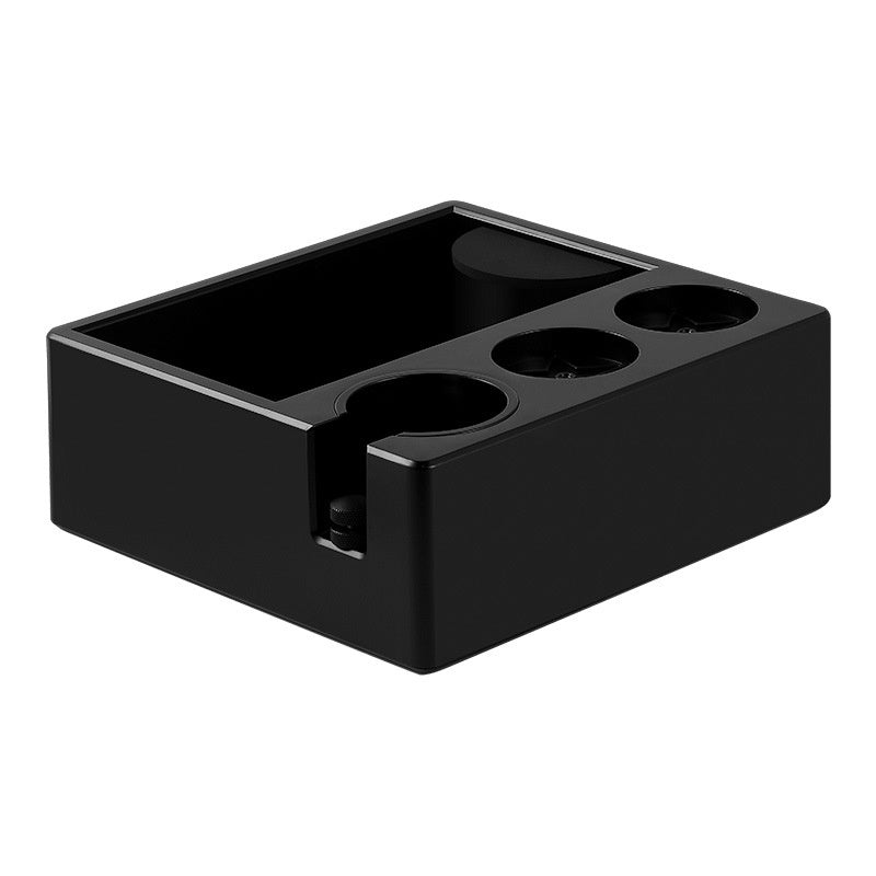 Multifunctional Grounds Box Italian Coffee Handle Bracket Powder Tamper Pressure Filling Storage Seat