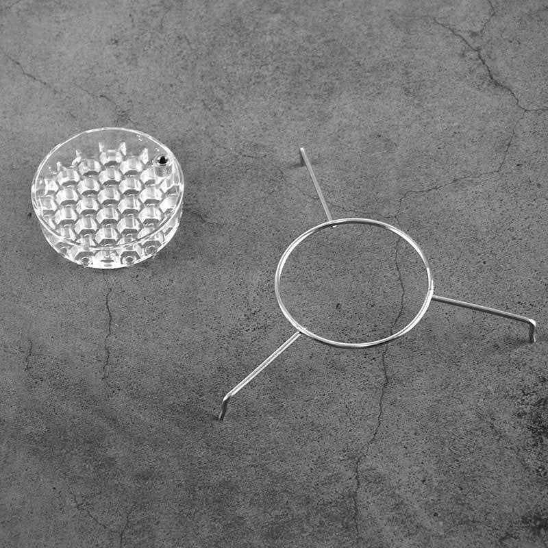 Coffee Filter Cup Accessories Shower Uniform Drip Filter Extractor Stirring Rod