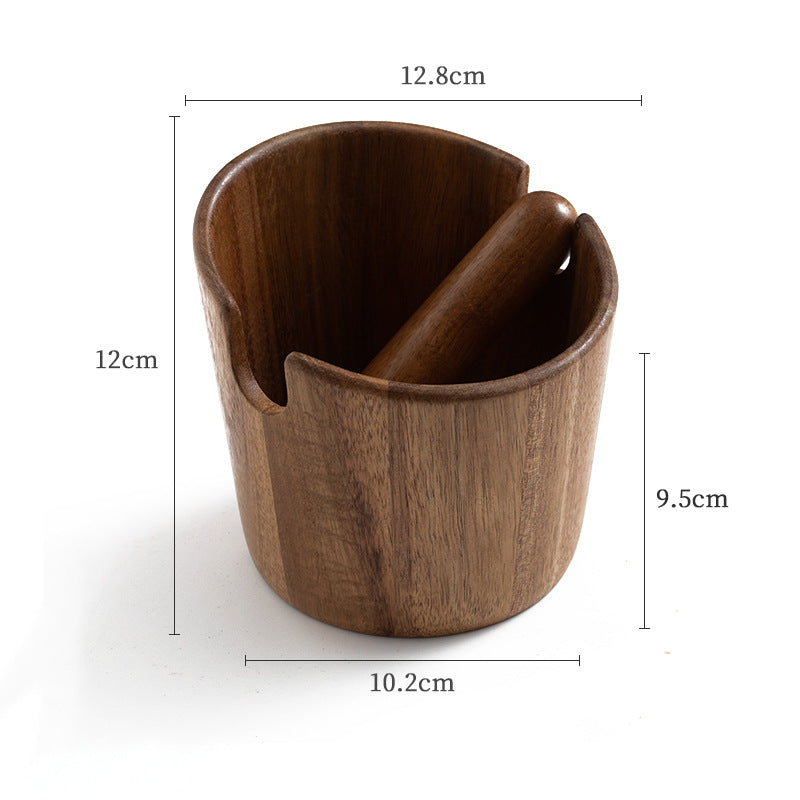 Mini Bar Coffee Grounds Storage Slag Powder Bucket