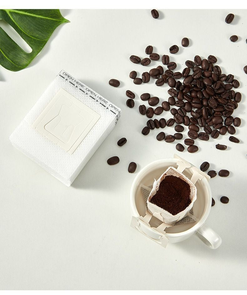 Disposable Coffee Filter Bags Pour-Over Coffee Grounds Filter Paper Imported Drip Coffee Filter Bags Coffee Filter Paper Drip Filter Paper